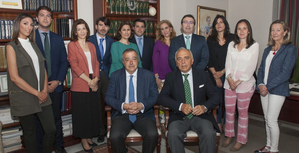 El equipo del Bufete González de Castro.